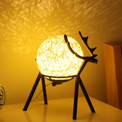 Cute Deer Bedside Lamp