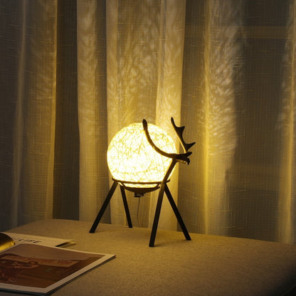 Cute Deer Bedside Lamp