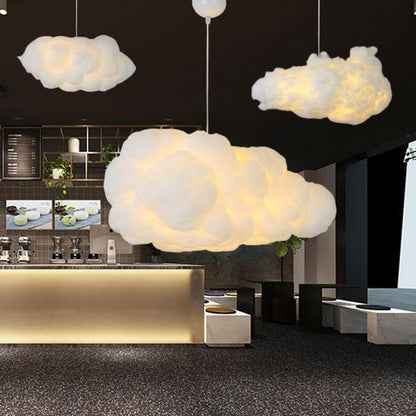 Ceiling Silk Cloud Lamp