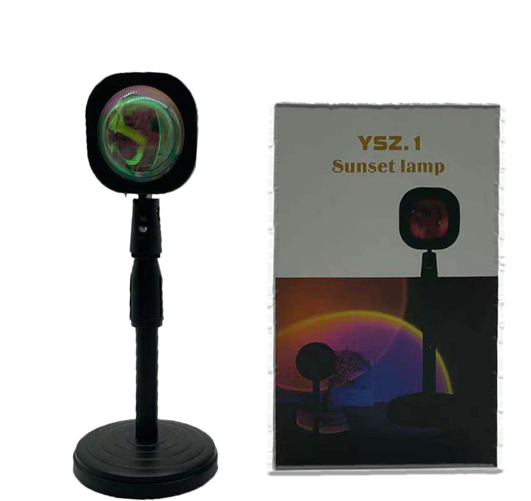 Rechargeable Rainbow Sunset Projection Lamp